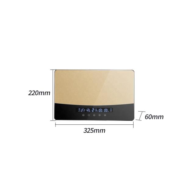 Custom 3 Phase Water Heater Electric Instant Hot Water Geyser 8500w