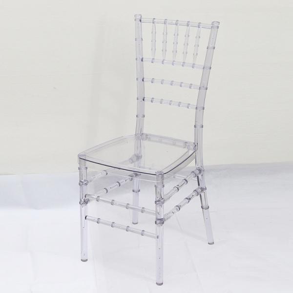 Banquet Wedding Events Dining Room Furniture Resin Party Chairs with Removable Bamboo Seat