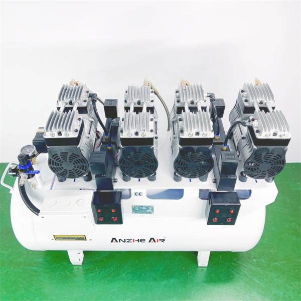 Foshan Factory Dental Air Pump Compressor 128L 3400W Silent Dental Compressor