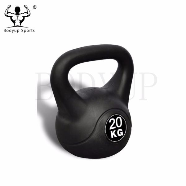 PE And Cement Material Fitness Equipment Kettlebells With Sand Filled