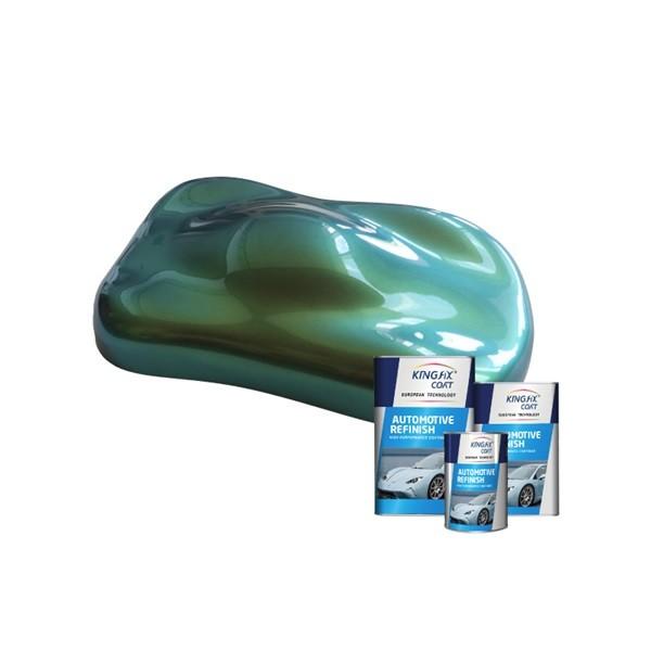 Acrylic Resin Chameleon Car Paint Good Leveling Acrylic Auto Refinish Paint