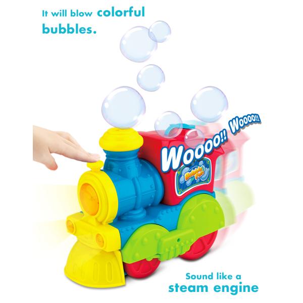 ABS EN71 клокочут дуя поезд игрушки со светами и звуками