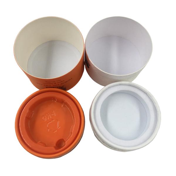 Oil Cream Cosmetic Tube Packaging With PET Insert Cylindrical Tube Packaging