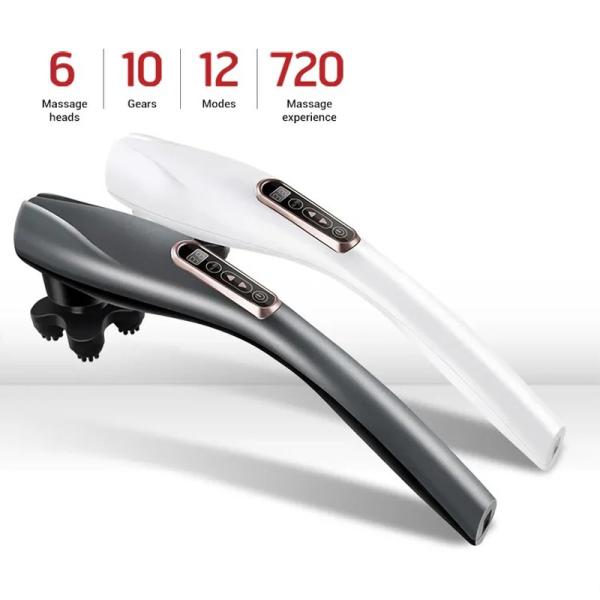 Pulse Cervical Massager Wireless Body Back Massage Stick Muscle Recovery Massager