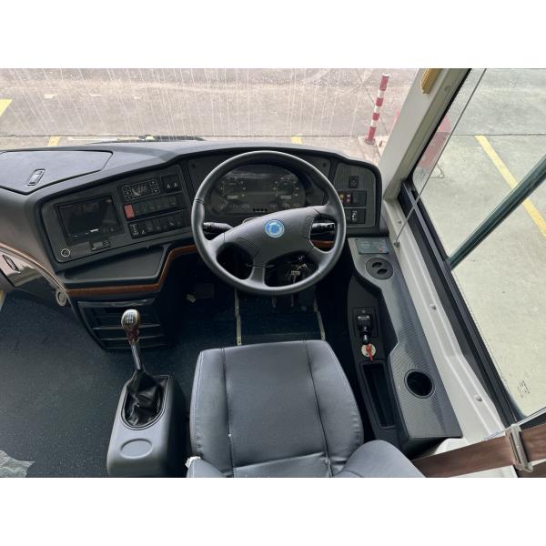 SunLong 10m RHD CNG Bus Used Coach Bus 36-43 Seats Max Speed 115km/h Displacement 8300ml