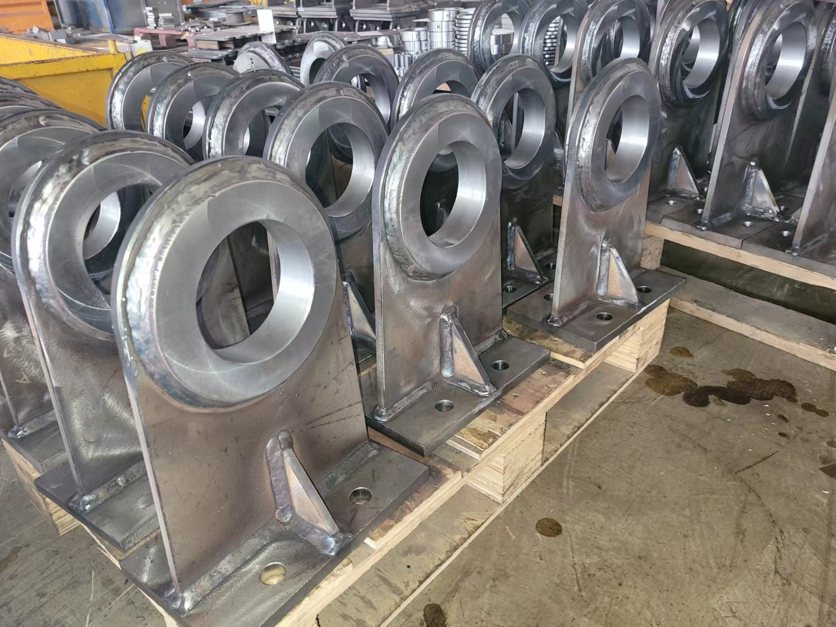 Precision Welded Custom Fabricated Metal Parts Rust Resistant Fabricated Metal Parts Industrial