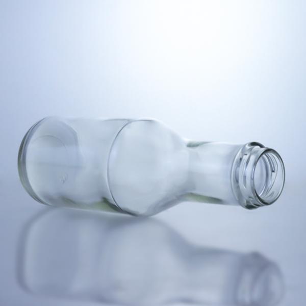 200/375/500/750/1000ml Свинцовая стеклянная бутылка для воды Сок Молоко Кофе