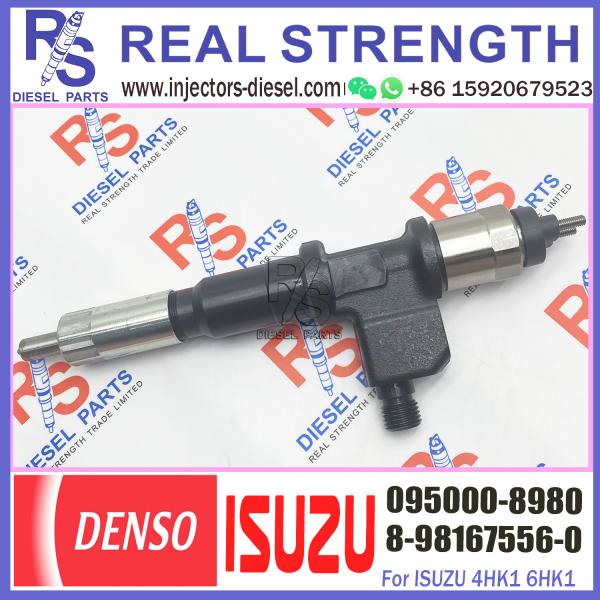 Remplacement commun 095000-8980 8-98167556-2 d'injecteur de rail de gazole