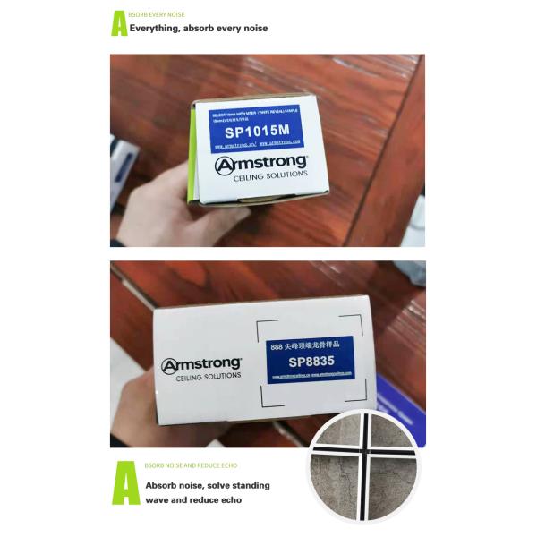 T-Shaped Steel Material Baking Paint Keel Suspended Ceiling In Traditional Design Style