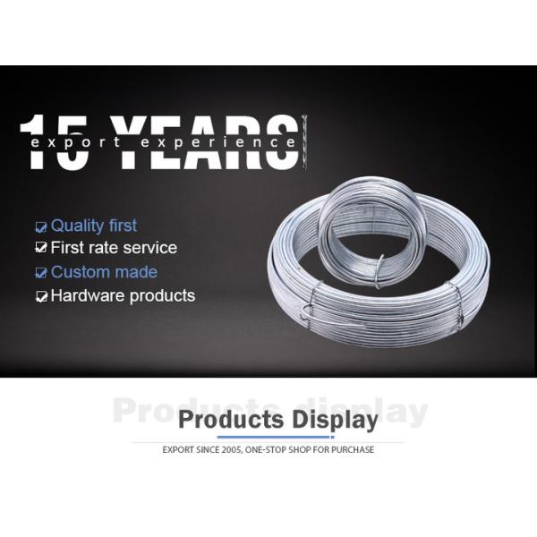 Провод строительного материала стальной гальванизированный высокопрочный