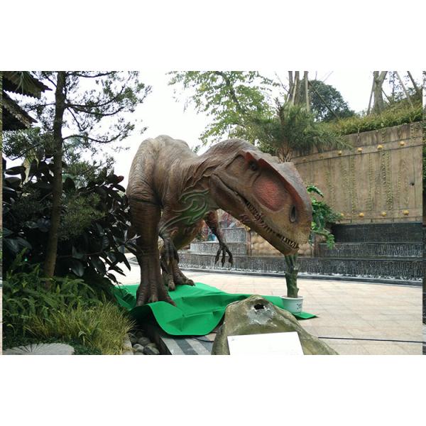 Playgrounds Realistic Animatronic Dinosaur Lively And Interesting Interactive Steel Frame
