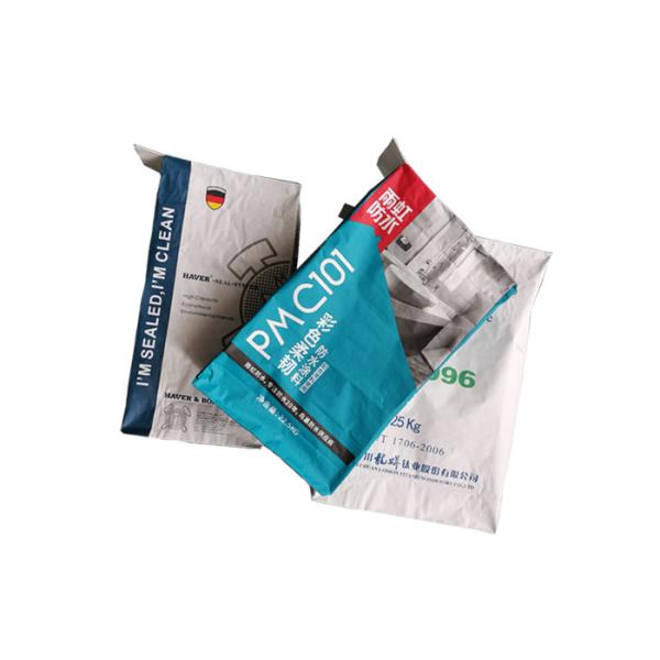 Выскальзывание конюшни бумажных мешков Мултивалл клапана тонкого угольника наклеенное дном не легкое для того чтобы снести