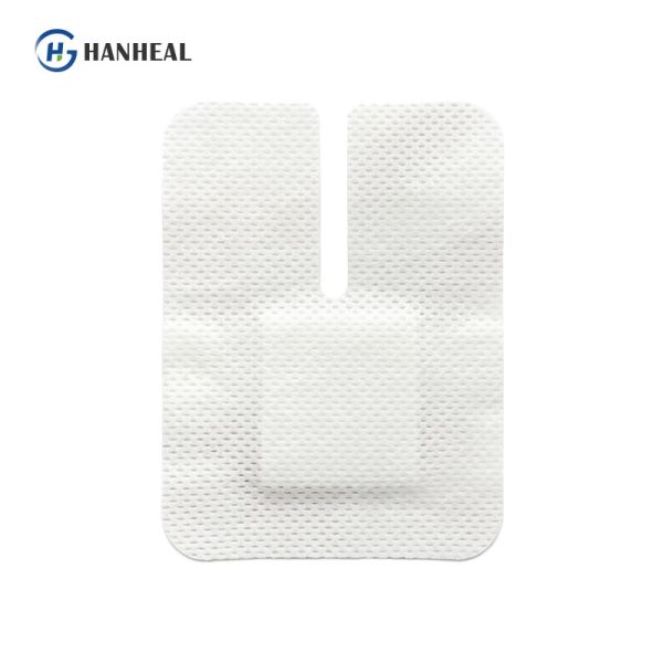 OEM Sterile Medical IV Dressings 6x8cm Nonwoven IV Cannula Bandage