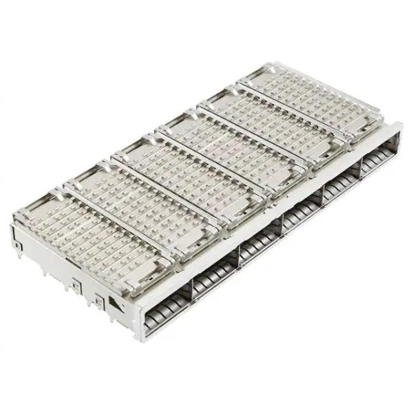 2143330-1 QSFP+ Cage 1x6 Port With Heat Sink 14 Gb/s através do buraco