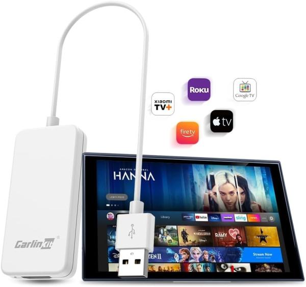HD2CP オリジナル有線カープレイ アップグレードHDMIビデオ入力変換ボックス 1080Pカーテレビマートアダプター ストリームカープレイ