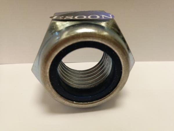 DIN985 Prevailling torque type hexagon Thin nuts,with nylon insert ISO10511 GB6172.2-86,Grade 10,Zinc plated surface