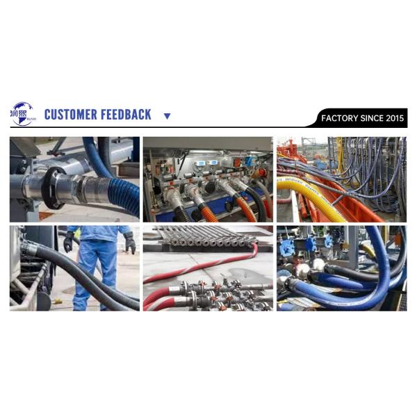PVC Polypropylene Steel Composite Flexible Hose For Fluid Oil Loading Unloading
