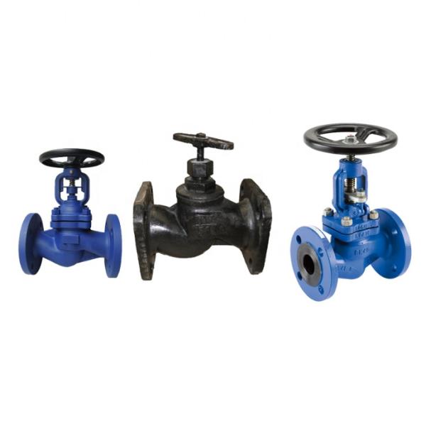 Carbon Steel Bellow Din Globe Valve Pn16 Industrial Control Valves
