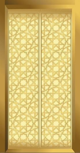 Stainless Steel Etching Design Sheet for Elevator Wall Door Building Decoration