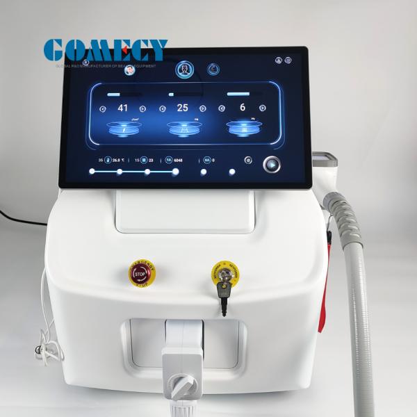 2025 AI Skin Analyzer 4 Wavelength Diode Laser Hair Removal Machine 755nm 808nm 940nm 1064nm Painless Permanent