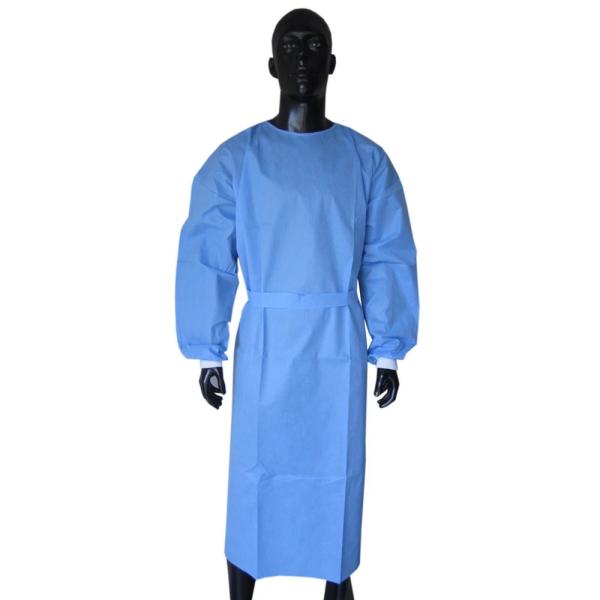Customized Size Durable Non-Toxic Nonwoven M Disposable Isolation Gowns
