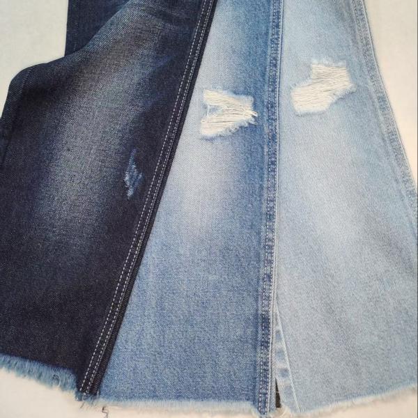 10.7oz Non Elastic Denim Fabric TWILL Style 75%COTTON  For Jeans  Fashion Clothing