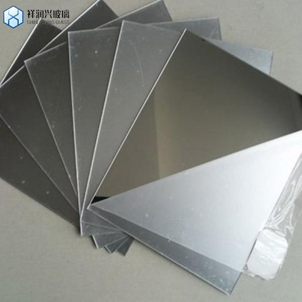 4.0mm Flat Polished Edge Work Simple Style Silver Sheet Glass Mirror Aluminum Mirror Glass
