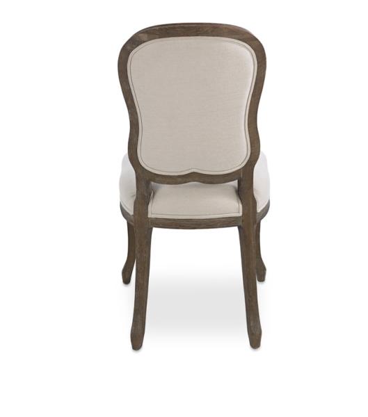 Custom furniture wooden chair linen fabric materials antique style wedding chairs sale