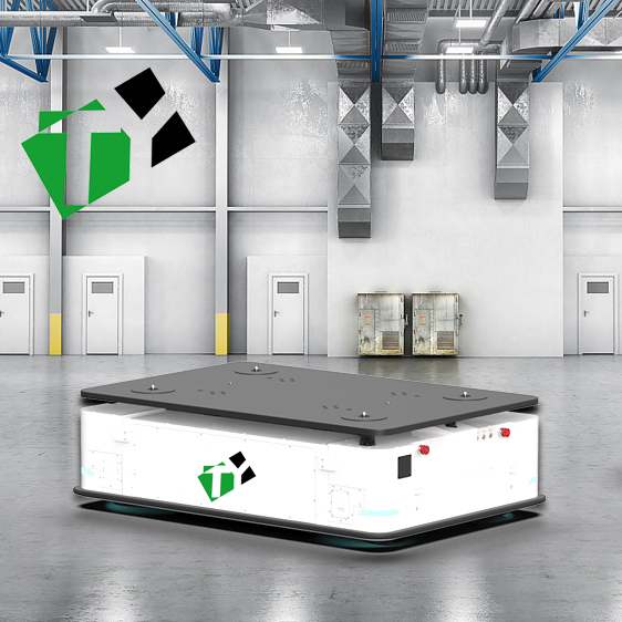 High Load Capacity Material Handling AGV for Trackless Transfer Cart Customized 0-5T Performance