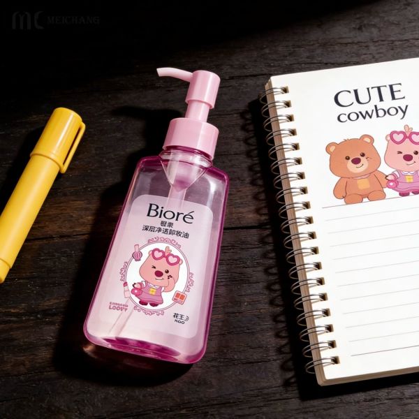 150ml Precision Sealed Leak-Proof Plastic Pump Bottle for Cleansing Oil with Customizable Options