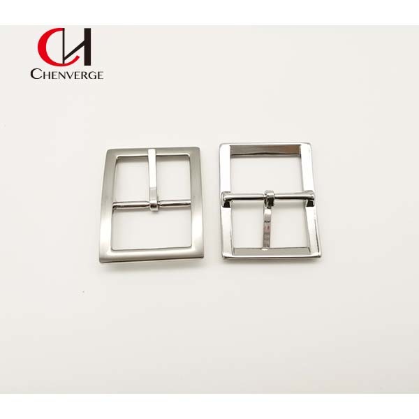 35mm Nickel Center Bar Belt Buckles Corrosion Resistant Durable