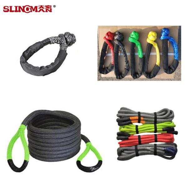 Ремни кудели нейлона тракции автомобиля сверхмощные для спасения тележки кинетического