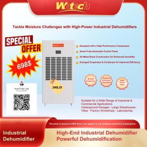 Limited Special Offer for 240L / Day Industrial Dehumidifier For Large Spaces