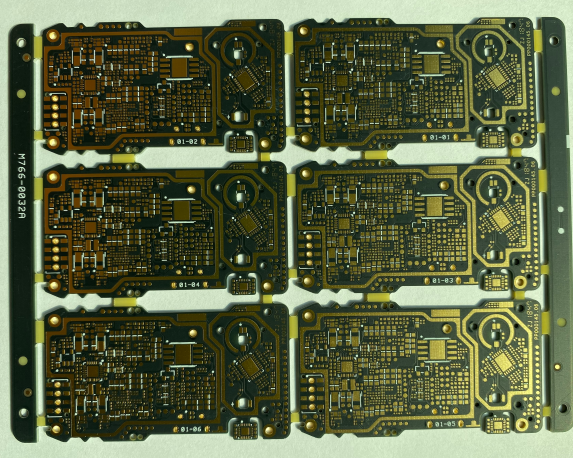 1.30mm thickness PWB Circuit Board with dark Green solder mask for electronic device