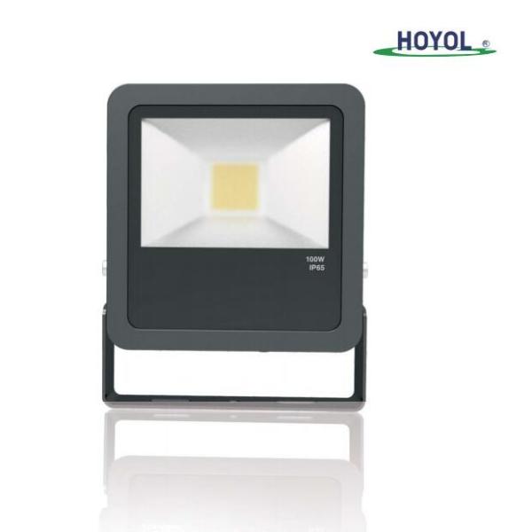 50W Ultra Slim Outdoor LED Flood Lights Thick Aluminum 3300LM Luminous Efficiency