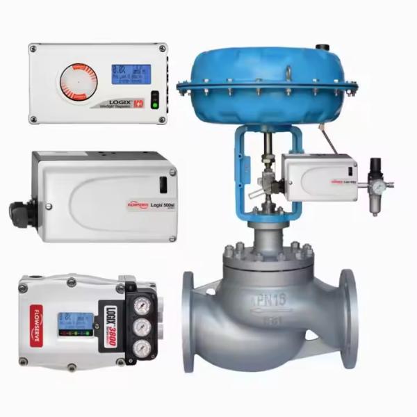 Fábrica de válvulas de controle da China usa Flowserve Logix 520MD Valve Positioner e Regulador
