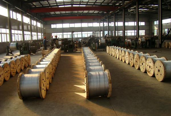Fio da costa do indivíduo de 3/8 de polegada, fio de indivíduo galvanizado conforme ASTM 475 uma classe A EHS