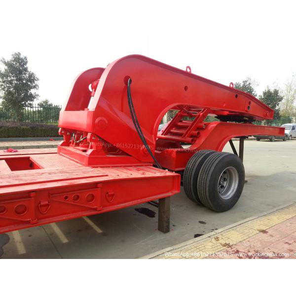 Gooseneck Lowbed Trailer Dolly for Heavy Duty Heavy Machine Lowbed Semi Trailer 80 ton 100Ton WhatsApp:8615271357675