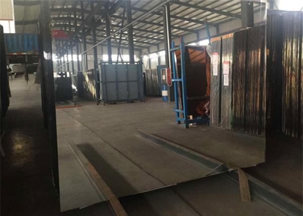 Waterproof Black Mirror Glass Sheet , Acid Resistant Reflective Bronze Mirror Glass