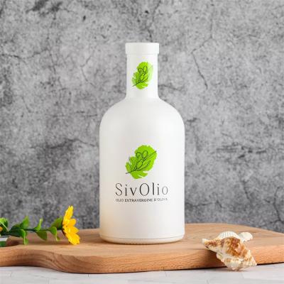 Glass Nordic Gin Whisky Vodka Spirit Bottle 500ml 700ml 750ml 1000ml with Cork Seal