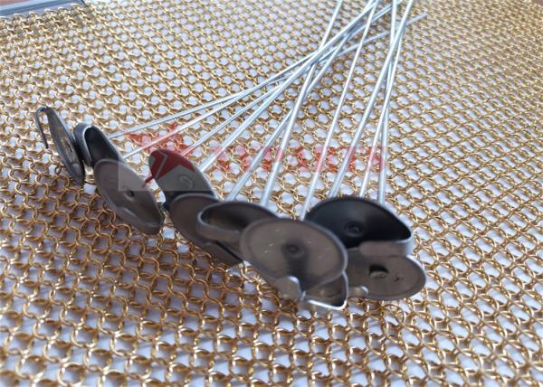 Metal do gancho da proteção contra incêndios que ata âncoras para a linha de vapor da isolação da cobertura do reparo