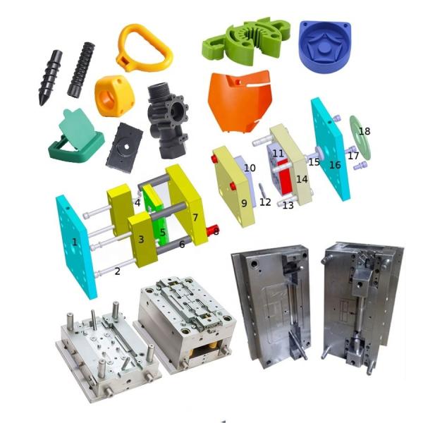 Custom Color Plastic Injection Car Parts Industrial Machinery Plastic Moulding Parts