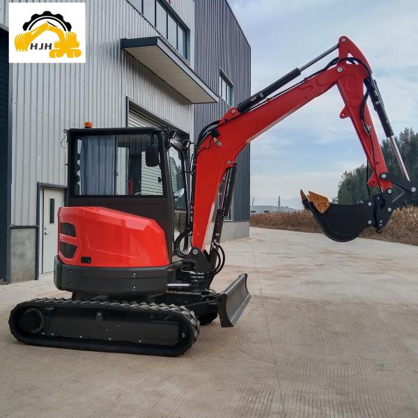 Powerful 3ton Micro Digger Bagger Machine with Eaton Hydraulic Pump and Kubota Engine