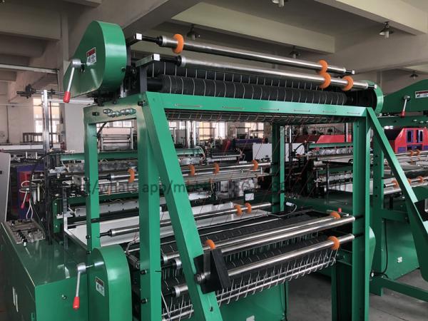 Computer Control Bottom Sealing Plastic Bag Making Machine Two Layer Four Lines