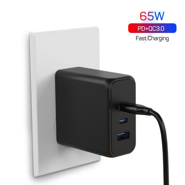 65w 50Hz Dual PD Power Adapter USB C UAP653 OEM