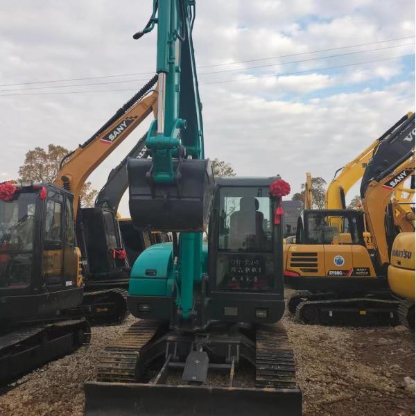 Sunward SWE70E mini Used Excavator Hydraulic 7 Ton Crawler Digger