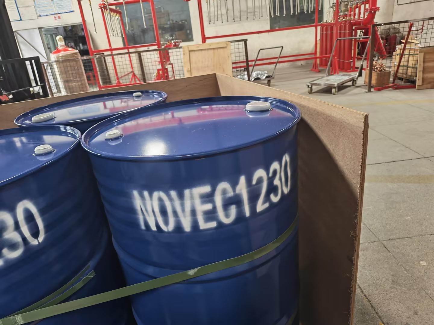 Multi-Approved Novec 1230 Clean Extinguishing Agent for Commercial and Industrial Fire Systems