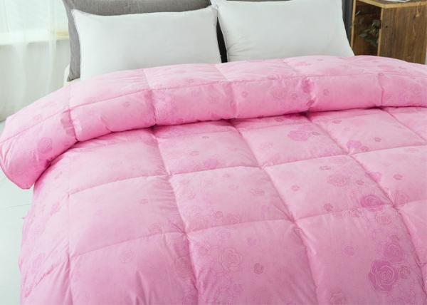 300 Thread Solid Printed Polyester 160*220cm Fiber Quilts