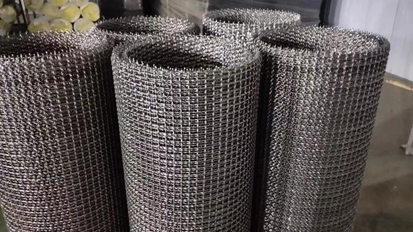 Mina vibratório de Mesh Woven Crimped In Coal da tela do aço carbono