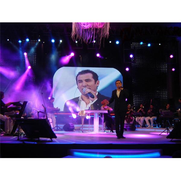 Outdoor Waterproof P6 Rental LED Display High Refresh Rate 6000 Cd/sqm